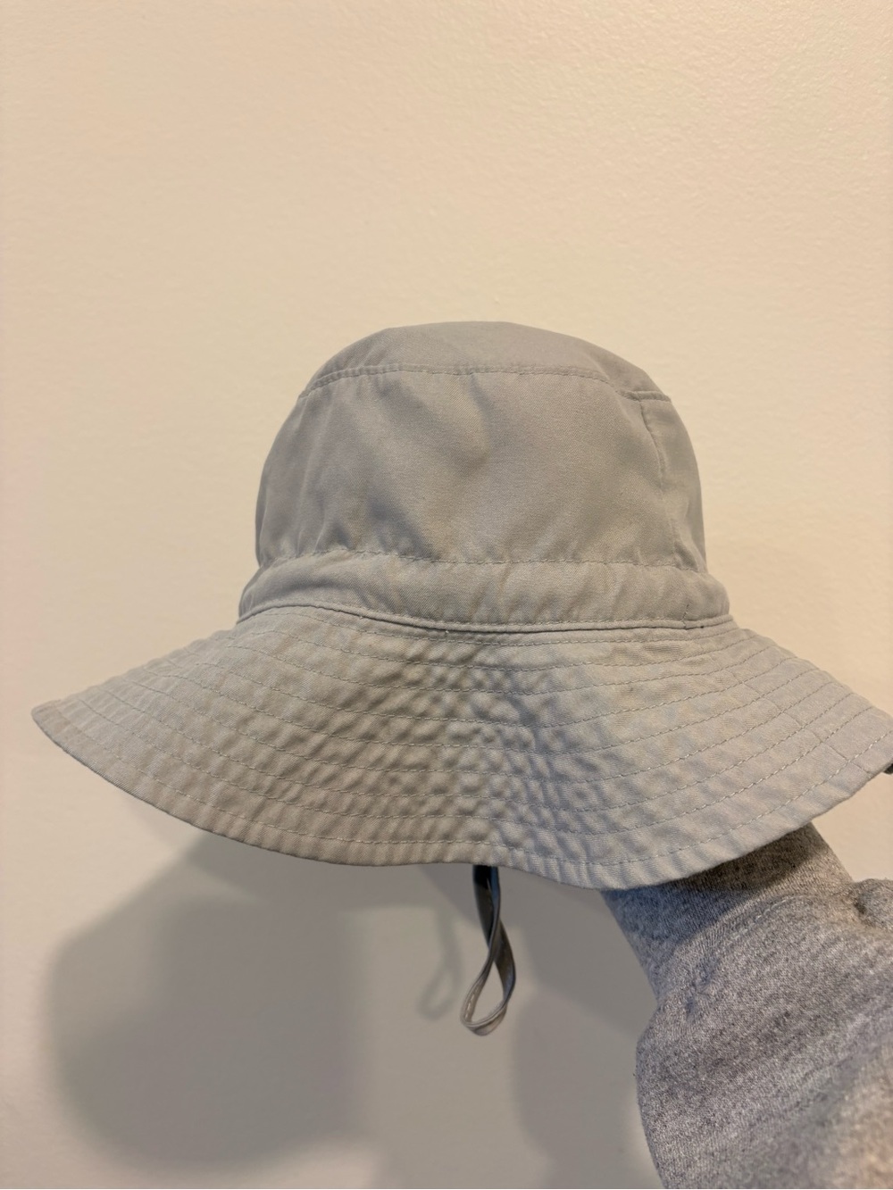 Kids Light Gray Bucket Hat